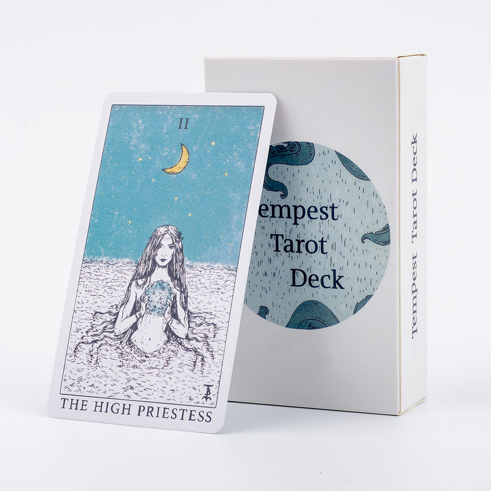 Tarot Deck With Guidebook - Baralho de tarô tempestade com tema