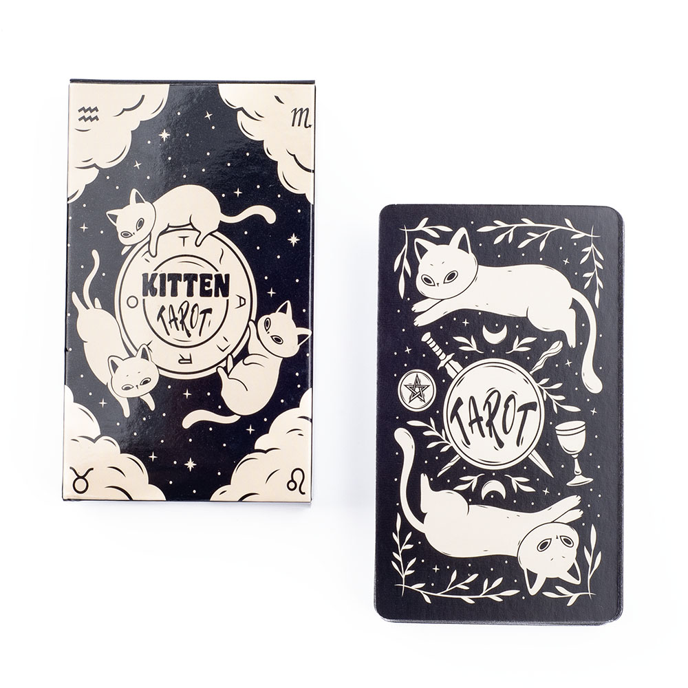 Baralho de Tarot Gatinho 78 Pe - Tarot Deck With Guidebook avaliação e preço