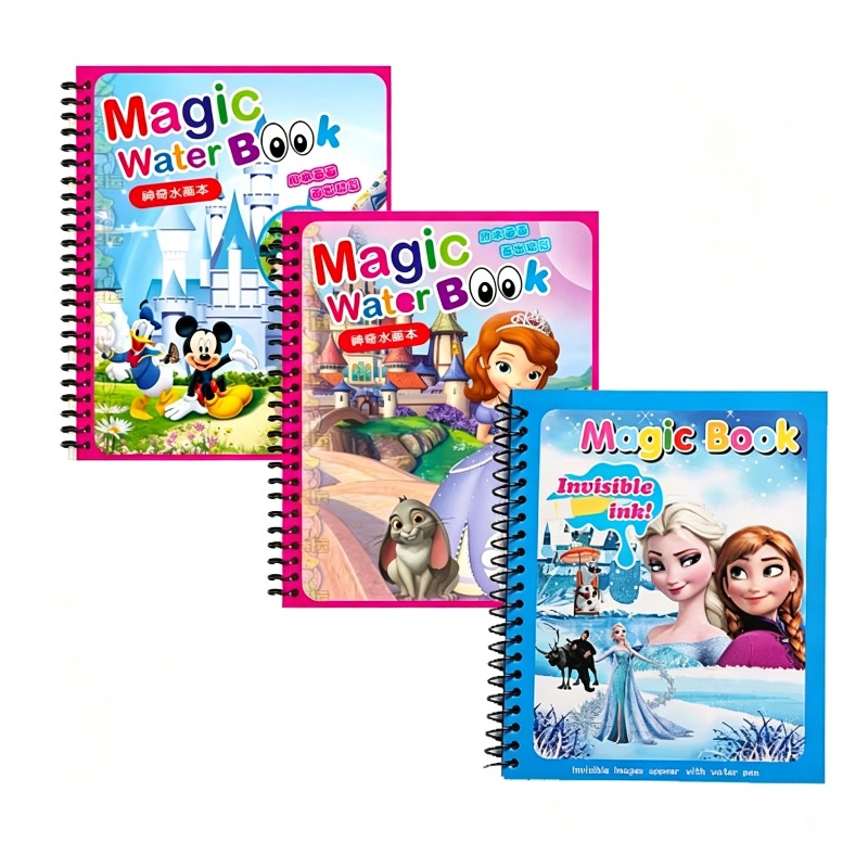 Conjunto de Brinquedos para Pi - Reusable Water Magic Coloring Book avaliação e preço