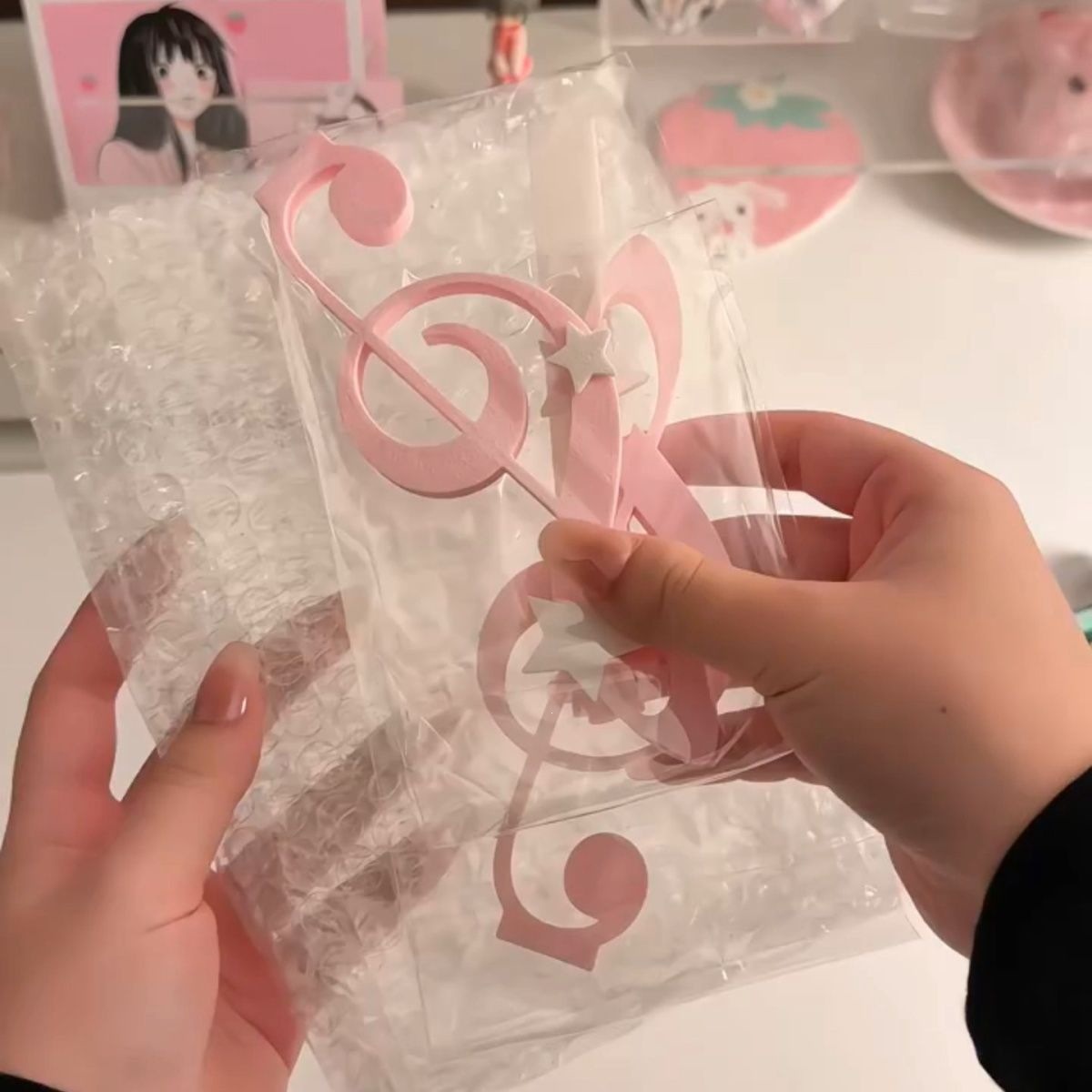 Suporte de Mesa para Canetas e - Blank Sheet Music Notebook avaliação e preço
