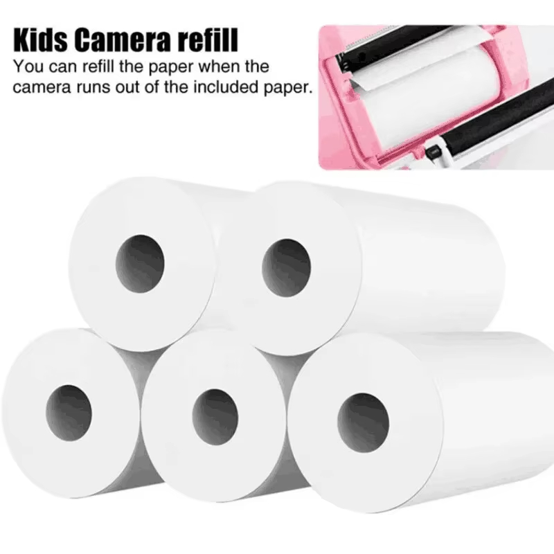 Papel Térmico para Impressão,  - Mini Pocket Thermal Printer Paper Roll avaliação e preço
