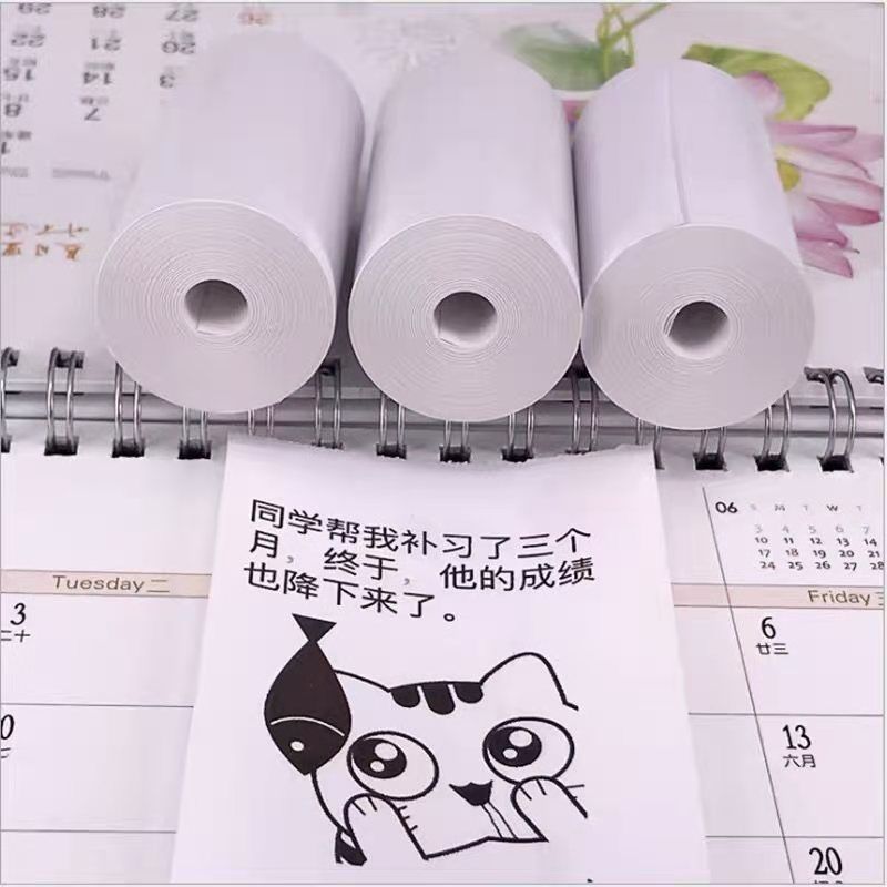 Papel Térmico para Impressão,  - Mini Pocket Thermal Printer Paper Roll avaliação e preço