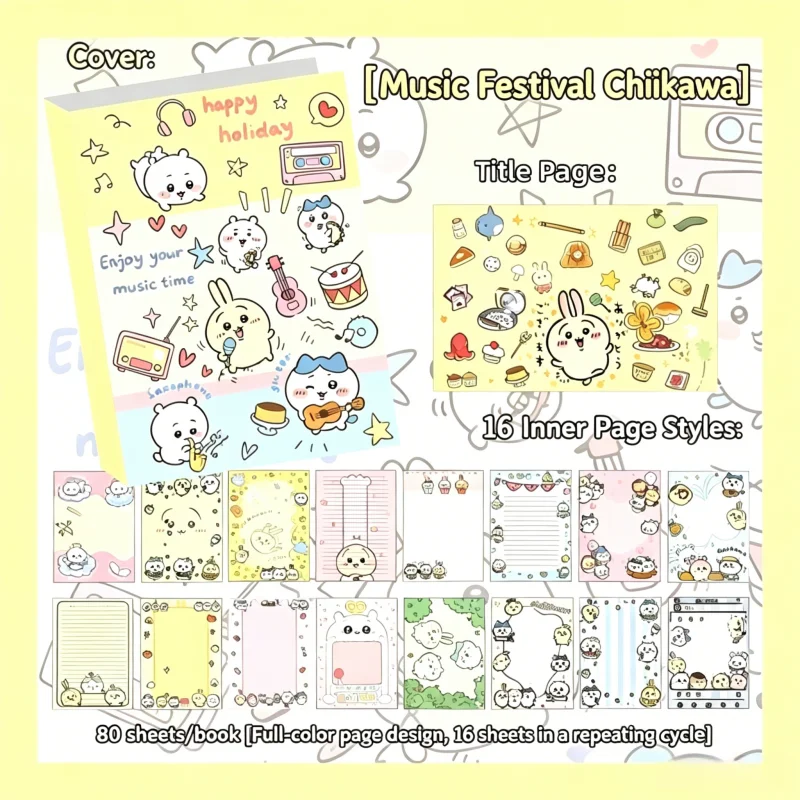Caderno Fofo Chiikawa, 80 Folh - Books avaliação e preço