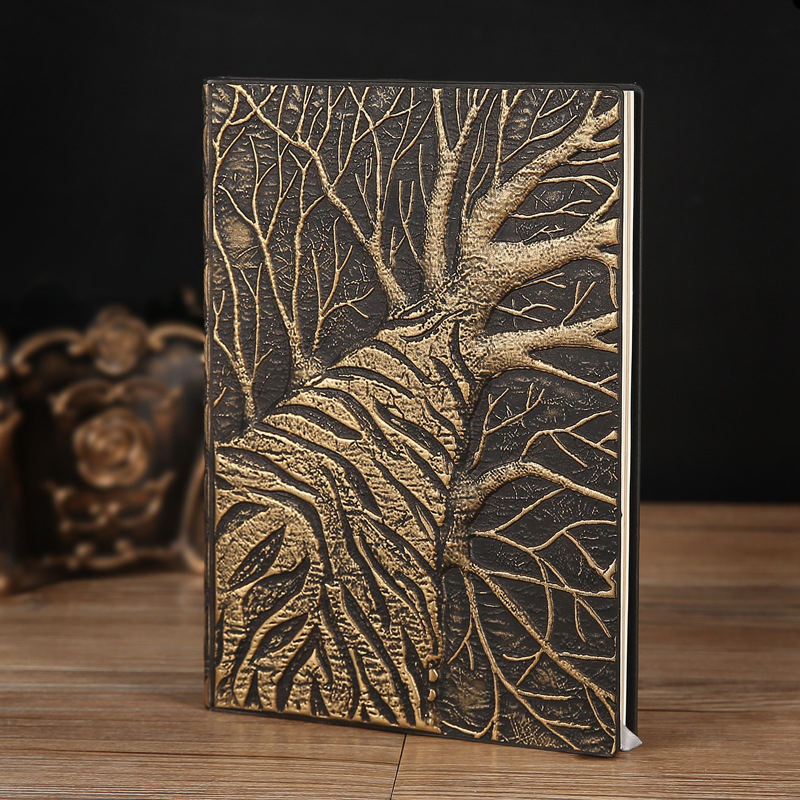 Caderno de Couro PU Vintage Bi - Vintage Leather Journal Notebook avaliação e preço
