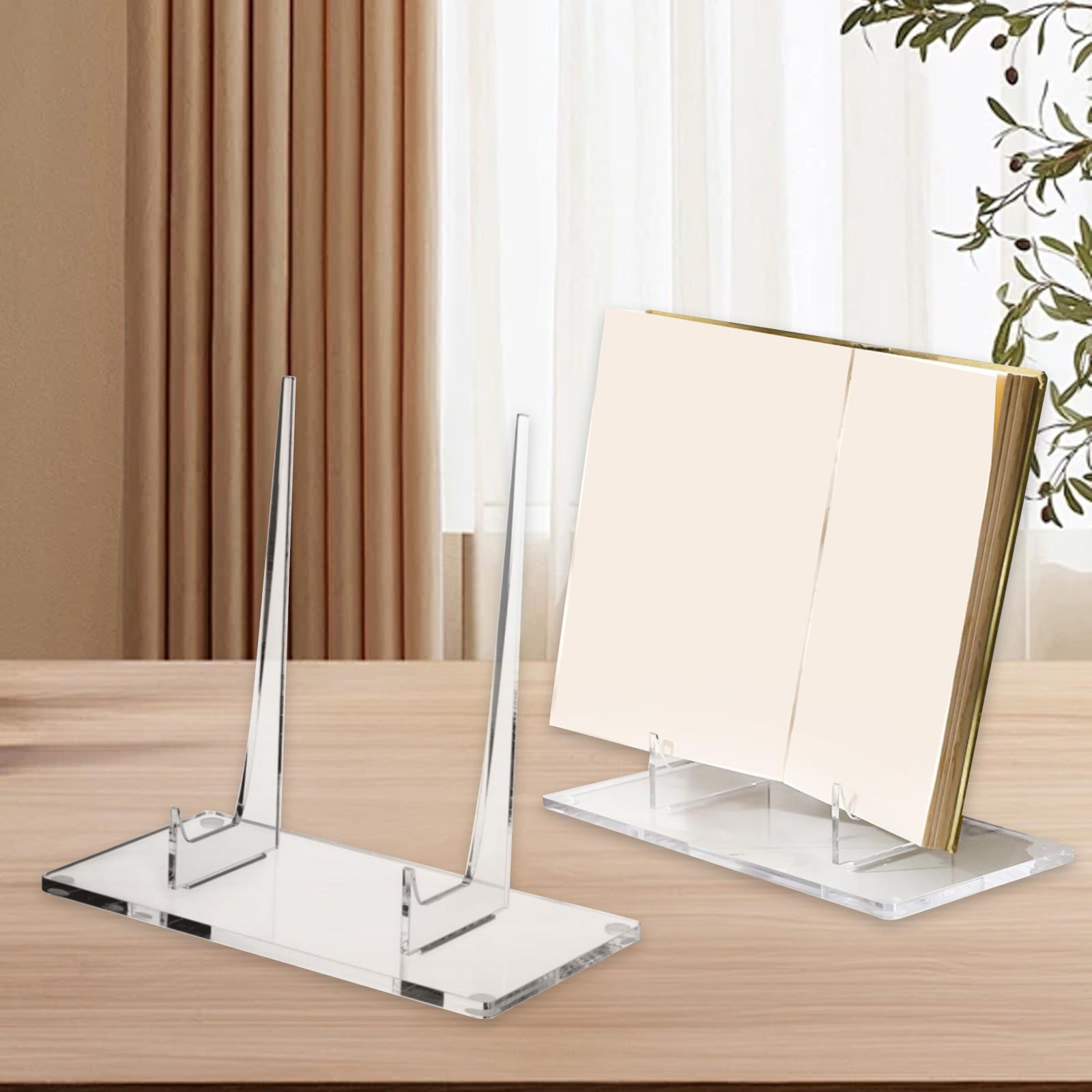 Suporte de Exibição em Acrílic - Clear Acrylic Book Stand Holder avaliação e preço