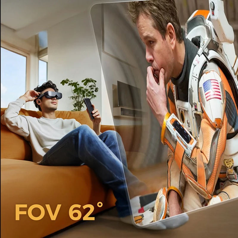 Óculos inteligentes 3D com ecr - Movies avaliação e preço